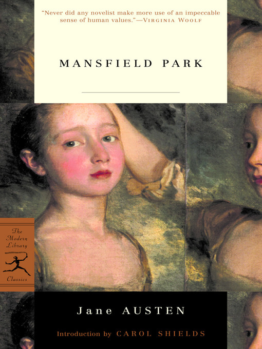 Détails du titre pour Mansfield Park par Jane Austen - Disponible